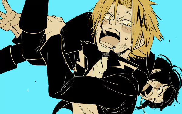 Denki Kaminari Anime My Hero Academia HD Desktop Wallpaper | Background Image