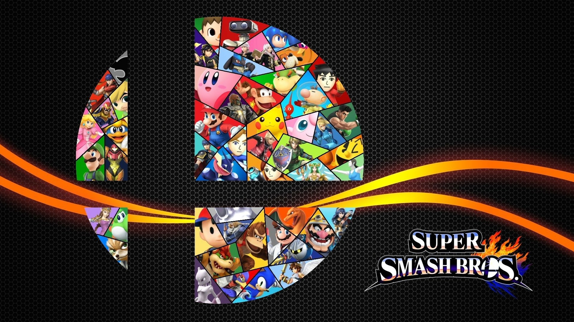 Super Smash Bros. for Nintendo 3DS and Wii U HD Wallpaper