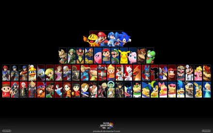  Super Smash Bros. Characters