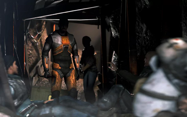 Half-life Alyx Vance Gordon Freeman video game Half-Life 2 HD Desktop Wallpaper | Background Image