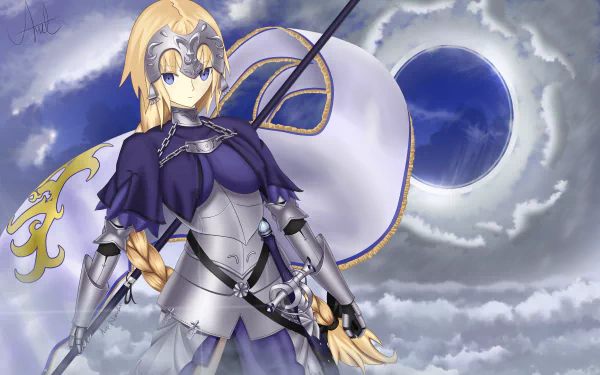 Ruler (Fate/Apocrypha) Anime Fate/Apocrypha HD Desktop Wallpaper | Background Image