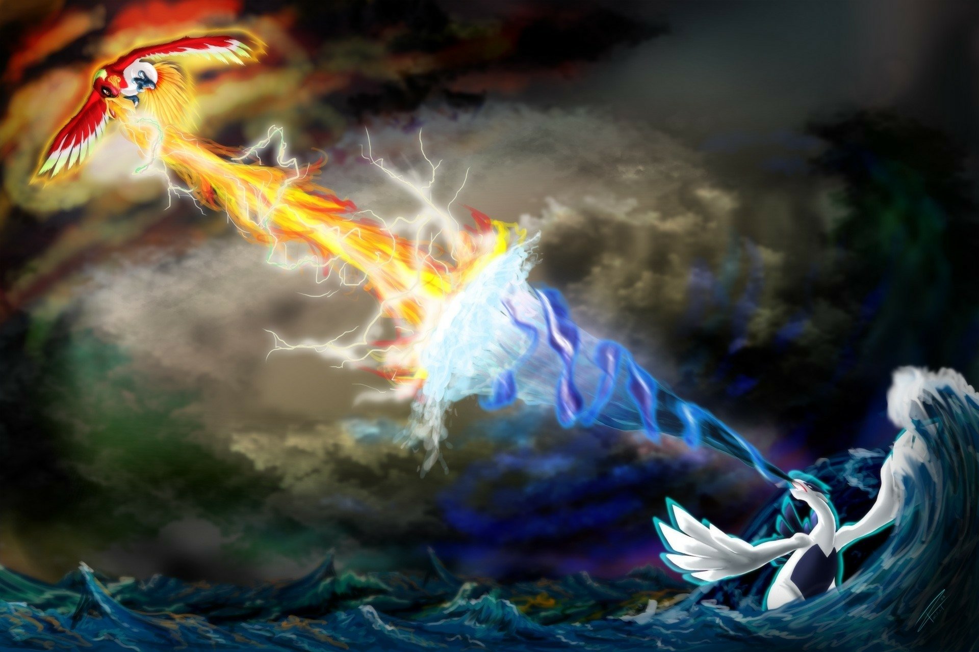 Featured image of post Lugia And Ho Oh Wallpaper His hand is basically lugia at this point