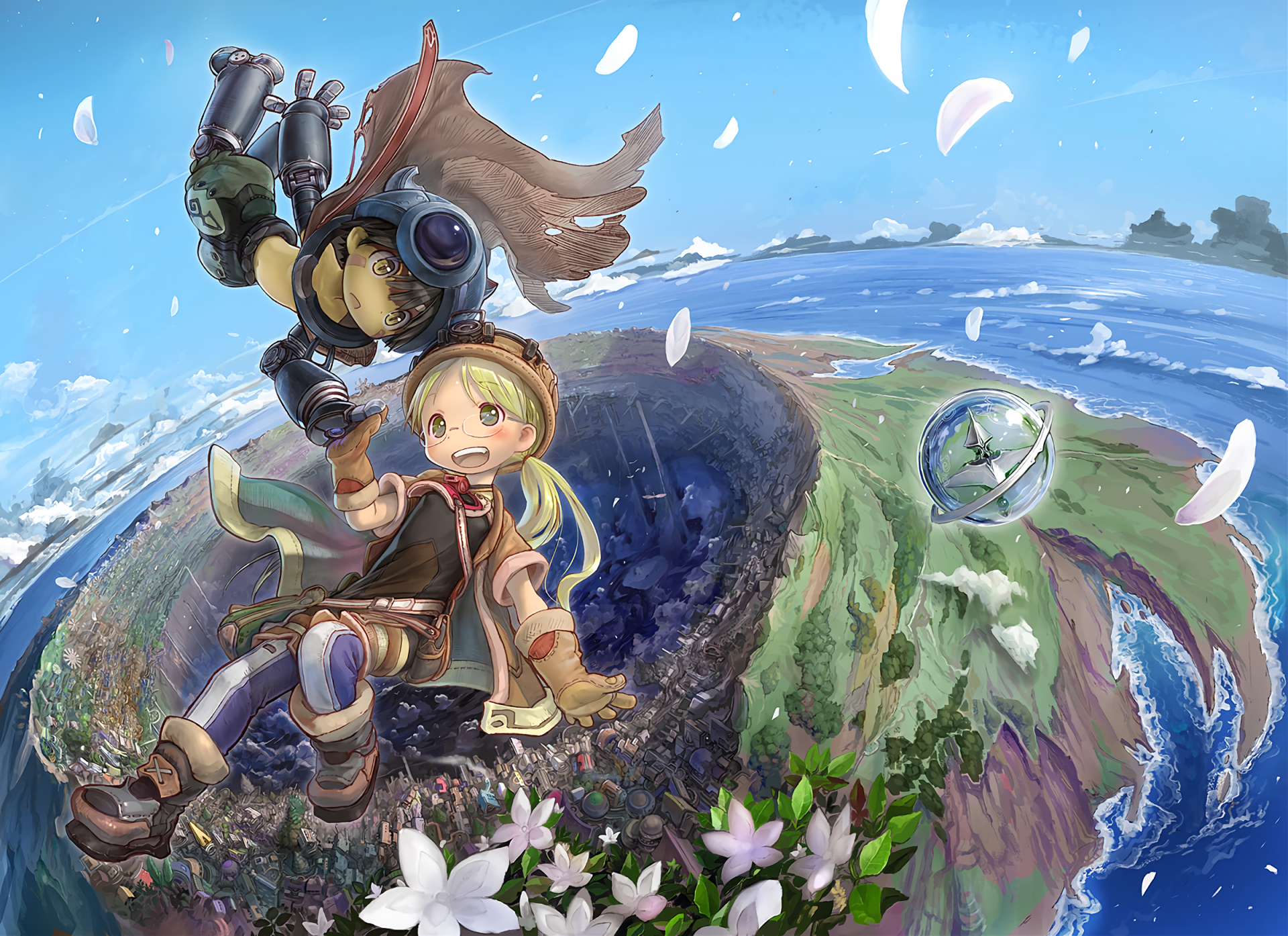 Riko Regu Adventure Made In Abyss HD Wallpaper By 2400x1742 