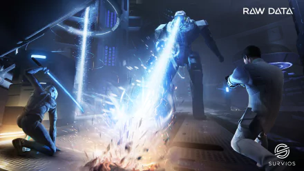 video game Raw Data HD Desktop Wallpaper | Background Image