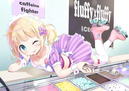 Sharo Kirima Anime Is the Order a Rabbit HD Desktop Wallpaper | Background Image