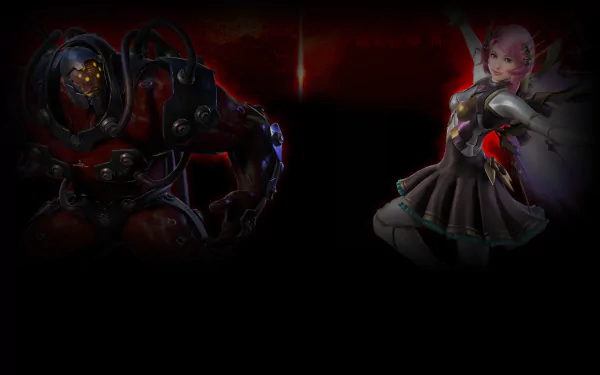 Alisa Bosconovitch gigas video game Tekken 7 HD Desktop Wallpaper | Background Image