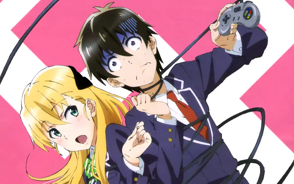 Keita Amano Karen Tendou Anime gamer HD Desktop Wallpaper | Background Image