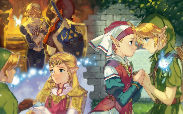 Video Game The Legend Of Zelda: Ocarina Of Time Zelda Link Sheik Navi HD Wallpaper | Background Image