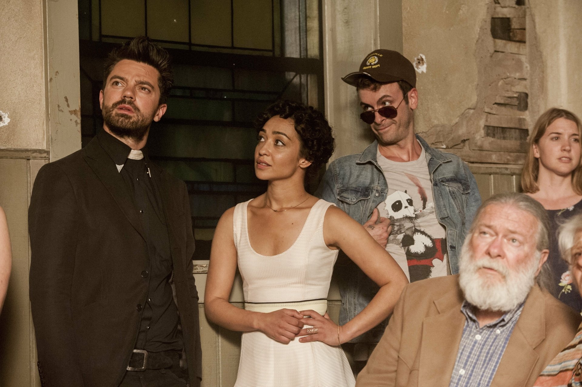Download Tulip O'Hare Ruth Negga Cassidy (Preacher) Joseph Gilgun Dominic Cooper Jesse Custer TV Show Preacher 4k Ultra HD Wallpaper