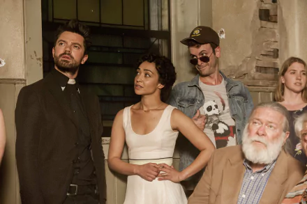 Tulip O'Hare Ruth Negga Cassidy (Preacher) Joseph Gilgun Dominic Cooper Jesse Custer TV Show preacher HD Desktop Wallpaper | Background Image