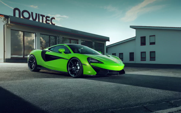 supercar green car car McLaren vehicle McLaren 570GT HD Desktop Wallpaper | Background Image