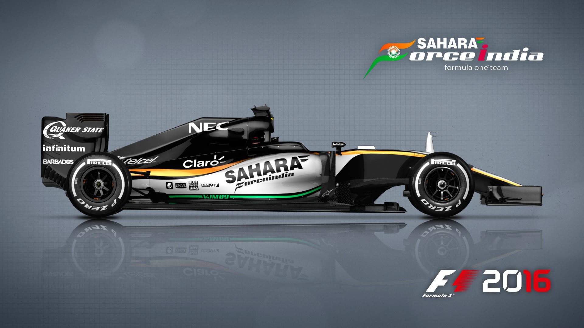 Download Video Game F1 2016 HD Wallpaper