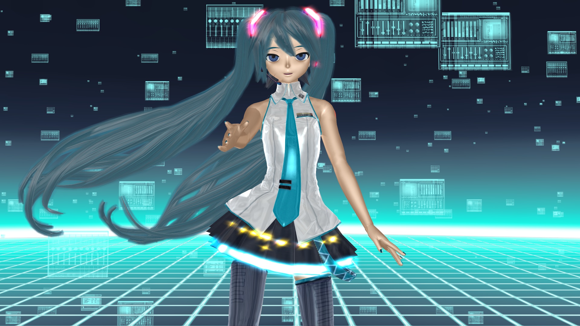 Hatsune Miku - PDA FT V3 (RL-16) IX. Pos Data By RL-16 Project