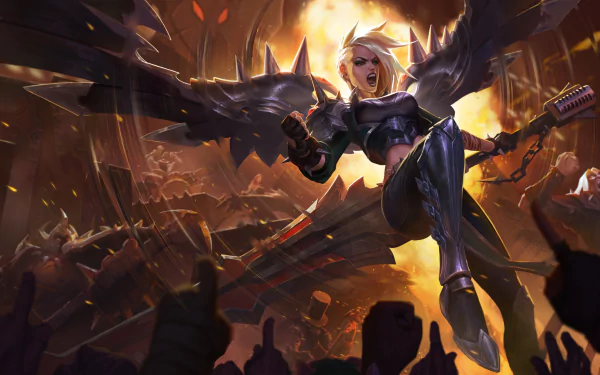 Kayle (League Of Legends) video game League Of Legends HD Desktop Wallpaper | Background Image