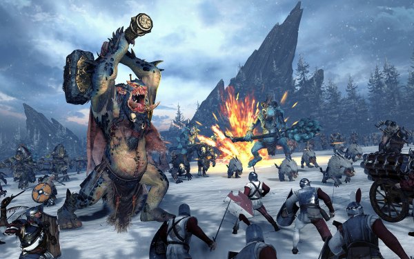 Video Game Total War: Warhammer Total War Fantasy Troll Norsca HD Wallpaper | Background Image