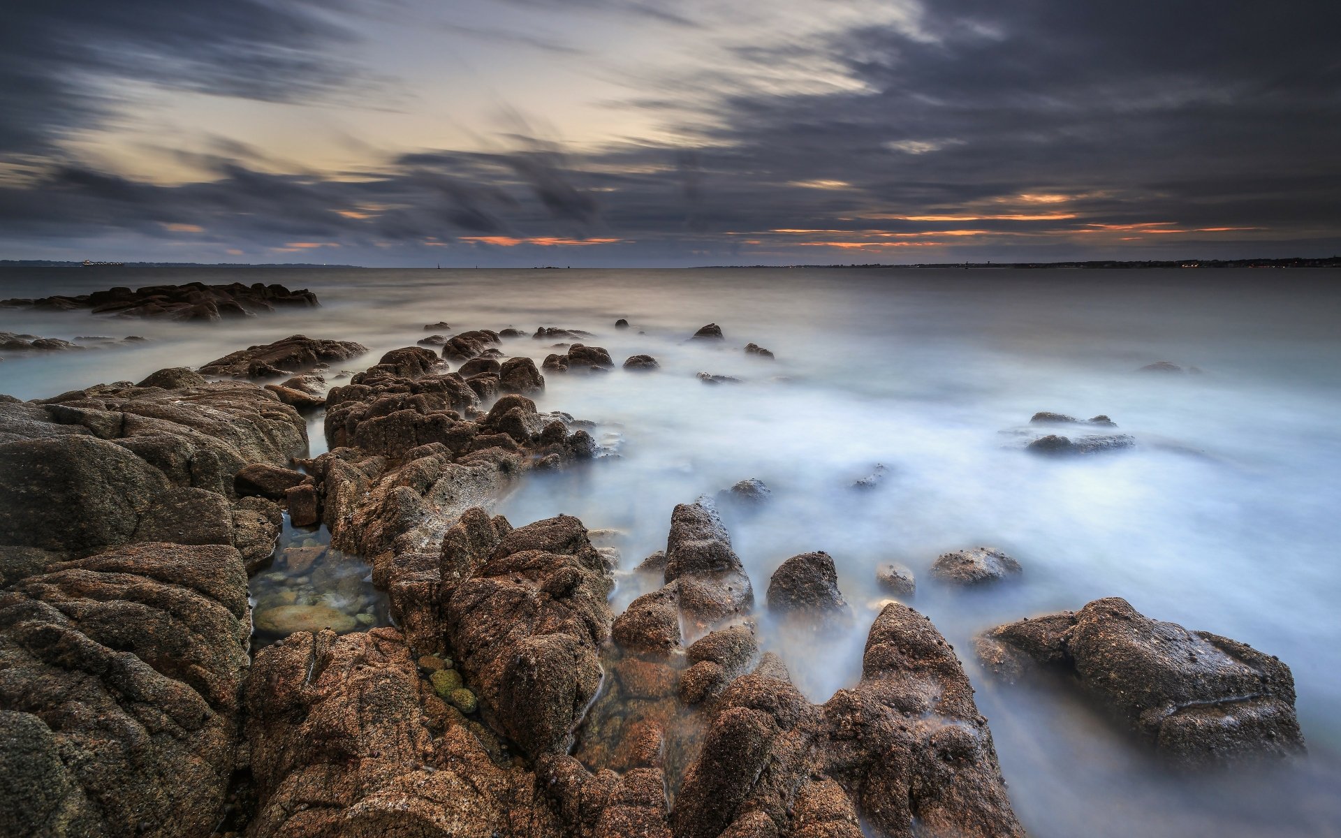Download Cloud Sky Horizon Nature Ocean 4k Ultra HD Wallpaper ...