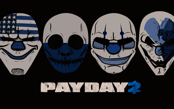 Video Game Payday 2 Payday Wolf Chains Hoxton Dallas HD Wallpaper | Background Image