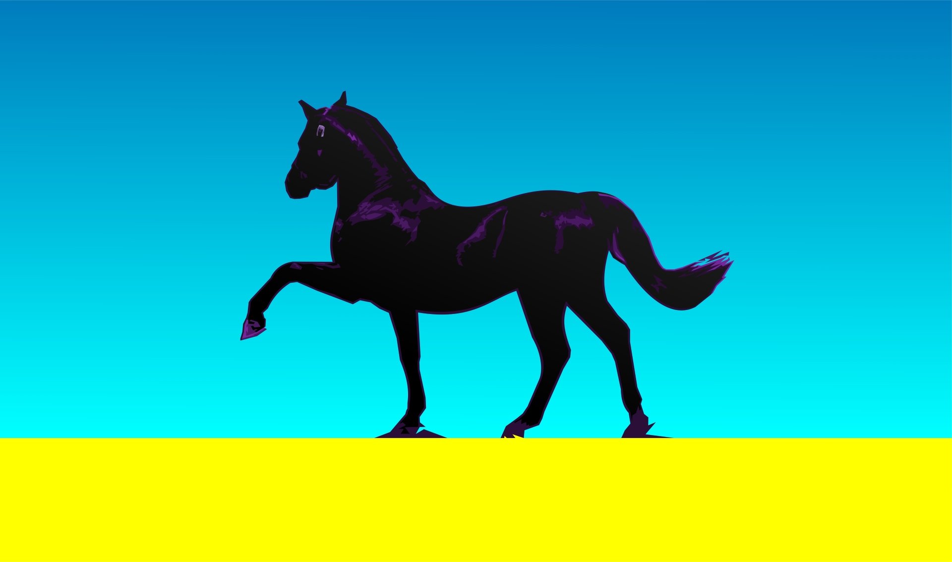Black Horse by zelko