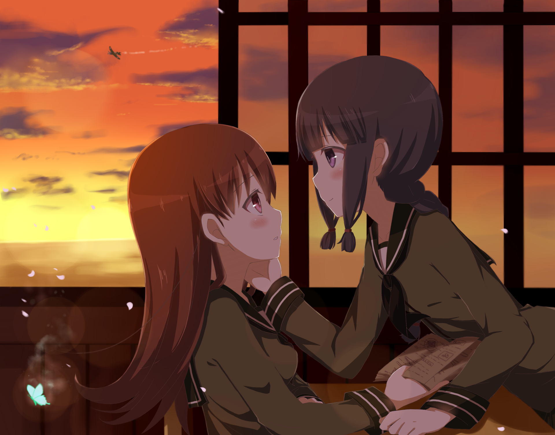 Download Kitakami (Kancolle) Ooi (Kancolle) Anime Kantai Collection HD  Wallpaper by まゆ