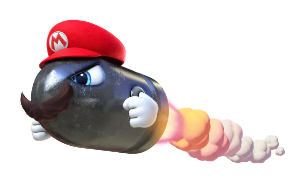 Bullet Bill video game Super Mario Odyssey HD Desktop Wallpaper | Background Image