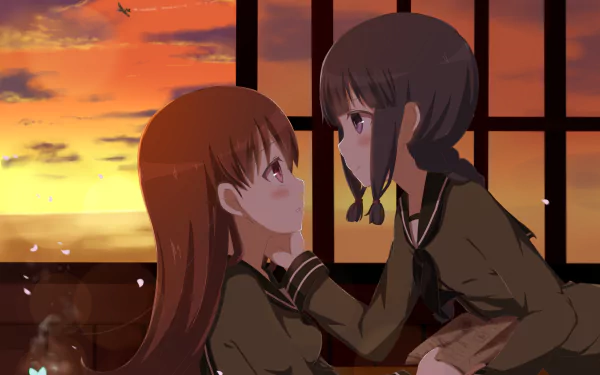 Kitakami (Kancolle) Ooi (Kancolle) Anime Kantai Collection HD Desktop Wallpaper | Background Image