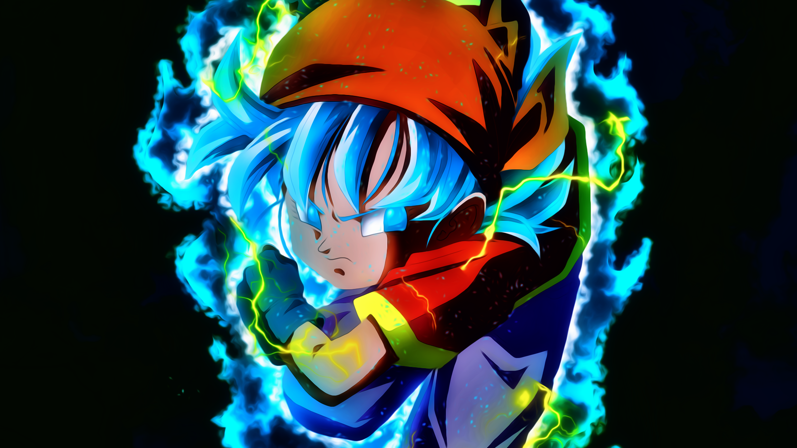 Dragon Ball Z Super Saiyan blue Goku drawing, in Pan India