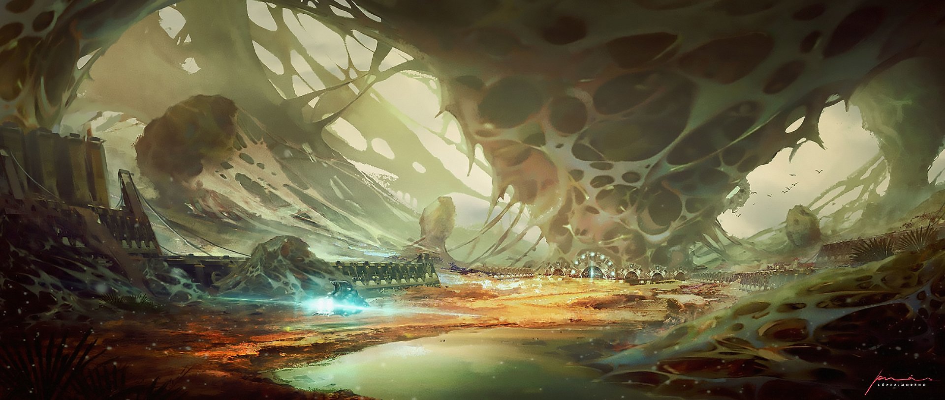 Download Fantasy Landscape Fantasy Landscape Wallpaper by Jonás López Moreno