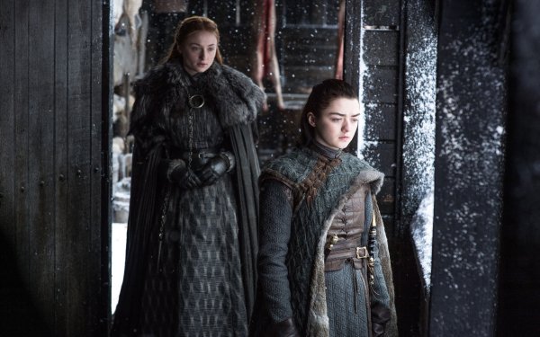 TV Show Game Of Thrones Sansa Stark Arya Stark Maisie Williams Sophie Turner HD Wallpaper | Background Image