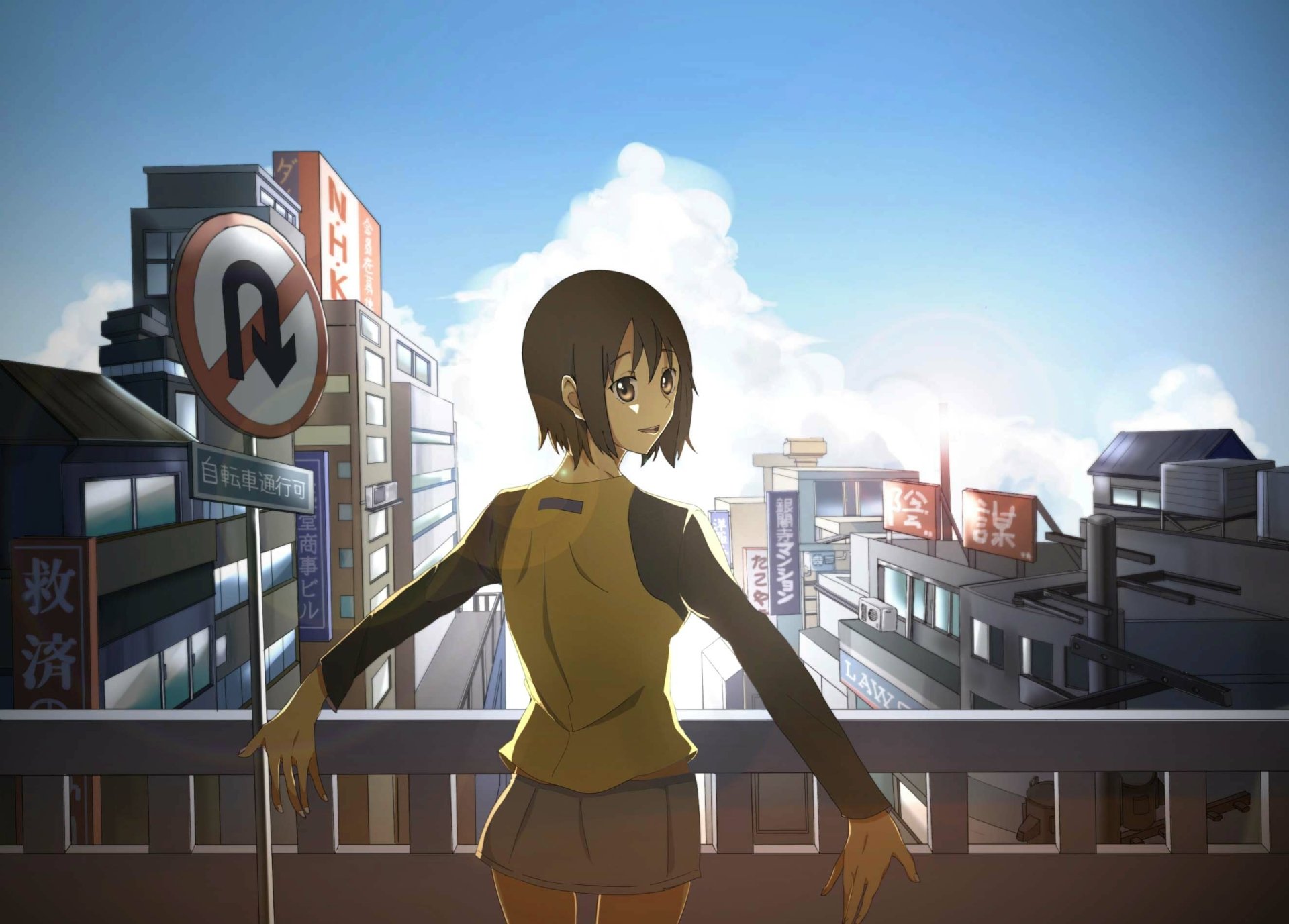 Download Misaki Nakahara Anime Welcome To The N.H.K. HD Wallpaper by wuke