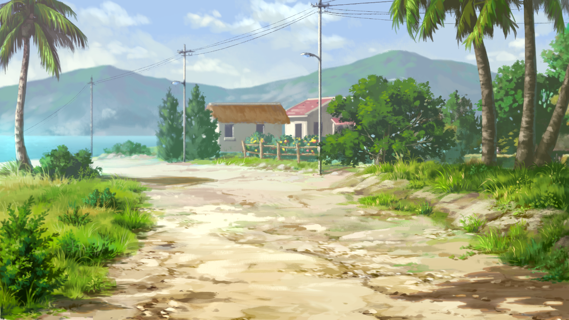 Деревня Инунаки аниме