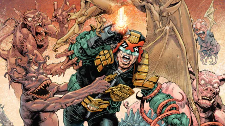 Comic Judge Dredd HD Desktop Wallpaper | Background Image