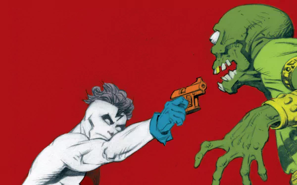 Comic Madman HD Desktop Wallpaper | Background Image