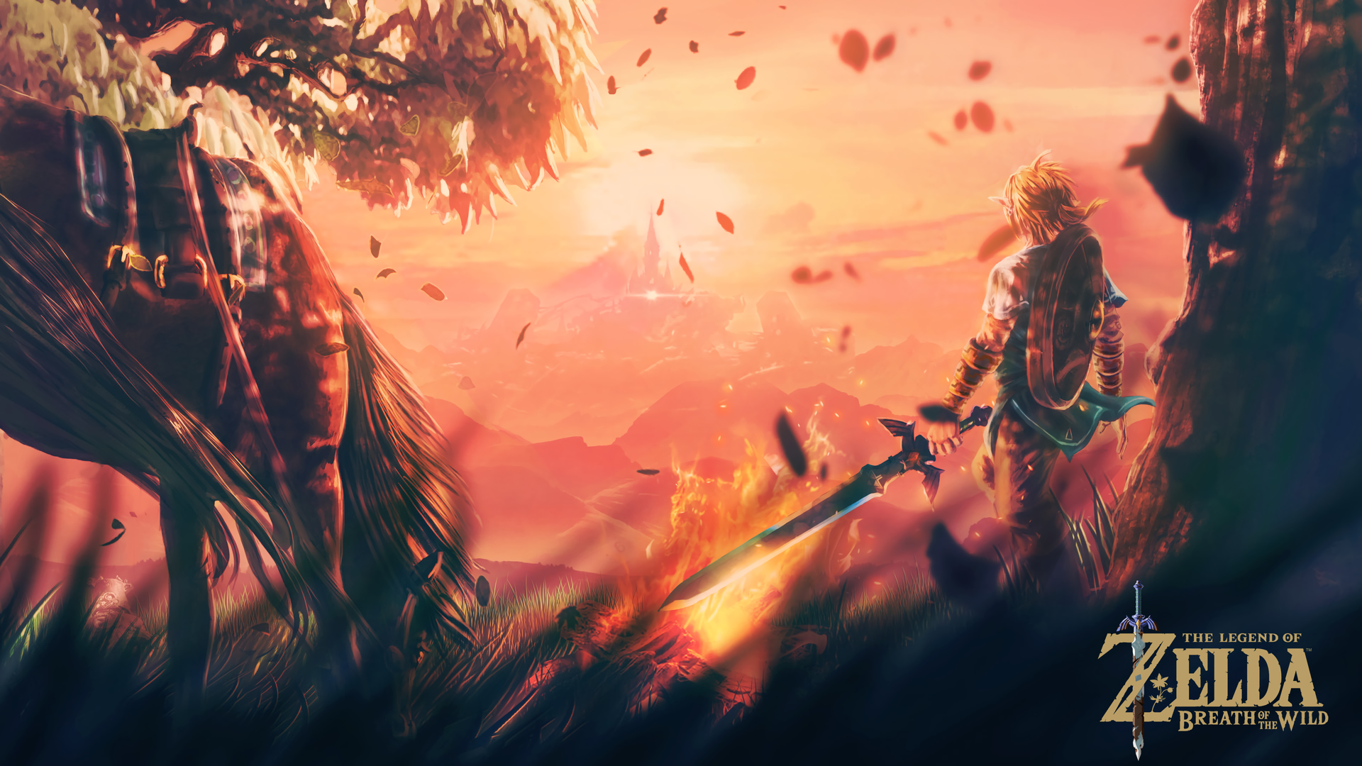 Link In Breath Of The Wild Hd Wallpaper By André Simões 0875