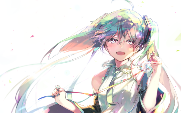 Anime Vocaloid Hatsune Miku HD Wallpaper | Background Image