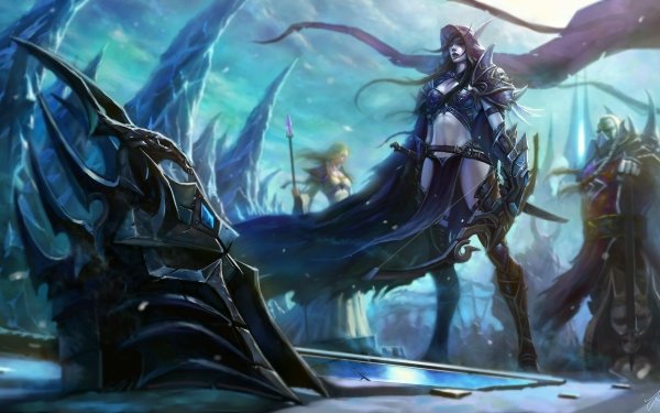 Video Game World Of Warcraft Warcraft Warrior Jaina Proudmoore Sylvanas Windrunner HD Wallpaper | Background Image