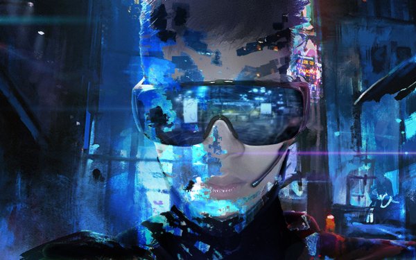 Sci Fi Cyberpunk HD Wallpaper | Background Image