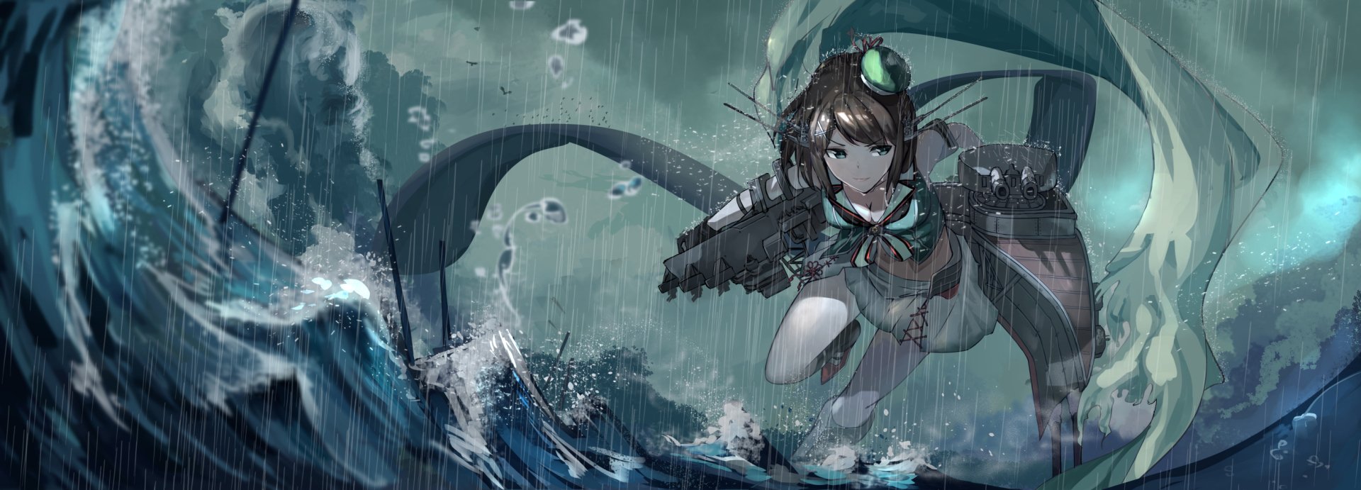 Download Maya (Kancolle) Anime Kantai Collection Wallpaper by フジタ