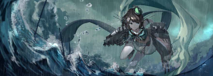 Maya (Kancolle) Anime Kantai Collection HD Desktop Wallpaper | Background Image