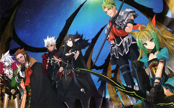 Shirou Kotomine Karna (Fate/Apocrypha) Caster of Red (Fate/Apocrypha) Rider of Red (Fate/Apocrypha) Assassin of Red (Fate/Apocrypha) Archer of Red (Fate/Apocrypha) Anime Fate/Apocrypha HD Desktop Wallpaper | Background Image
