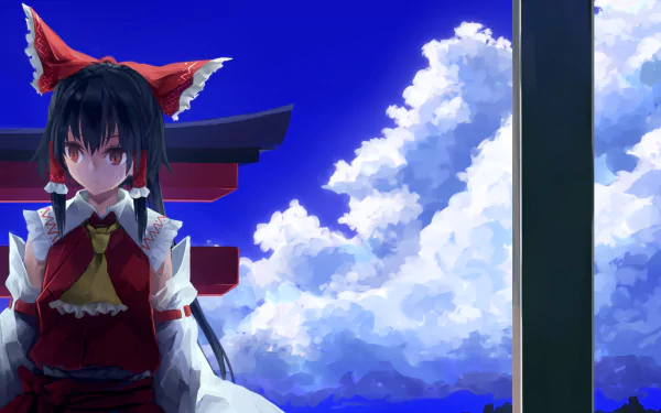 Reimu Hakurei HD Desktop Wallpaper | Background Image