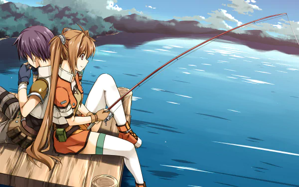 Joshua Bright Estelle Bright Anime Sora no Kiseki HD Desktop Wallpaper | Background Image