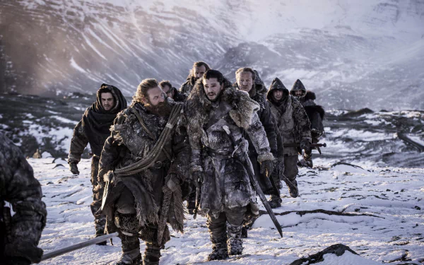 Joe Dempsie Gendry (Game Of Thrones) Iain Glen Jorah Mormont Kit Harington Jon Snow Kristofer Hivju Tormund Giantsbane TV Show Game Of Thrones HD Desktop Wallpaper | Background Image