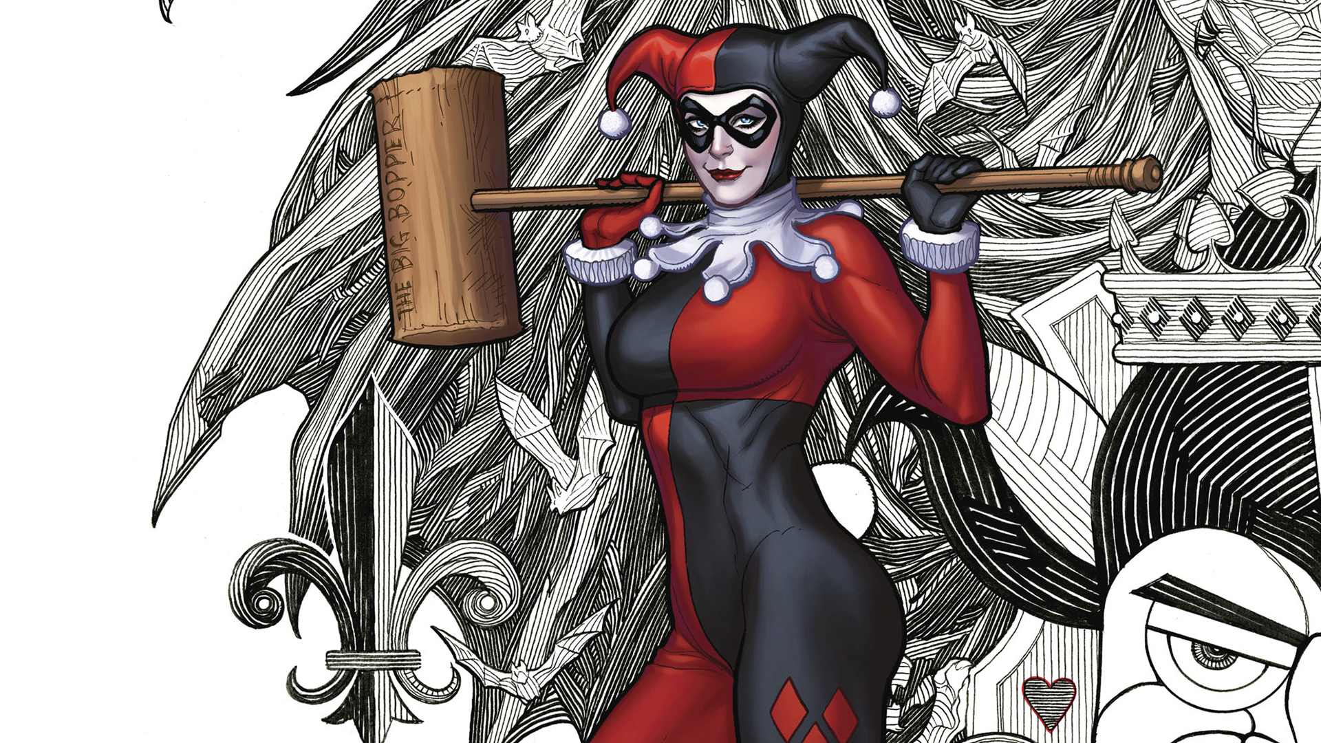 Download Comic Harley Quinn HD Wallpaper