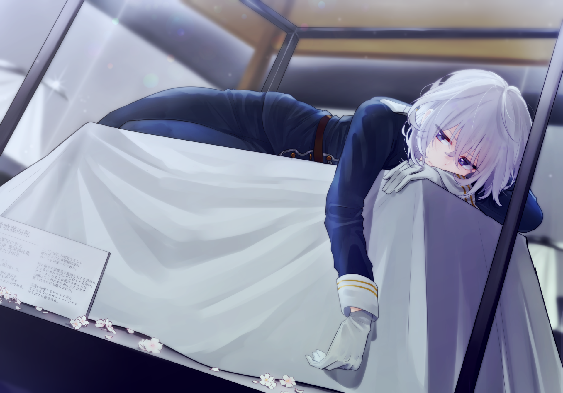 Download Toushirou Honebami Anime Touken Ranbu HD Wallpaper