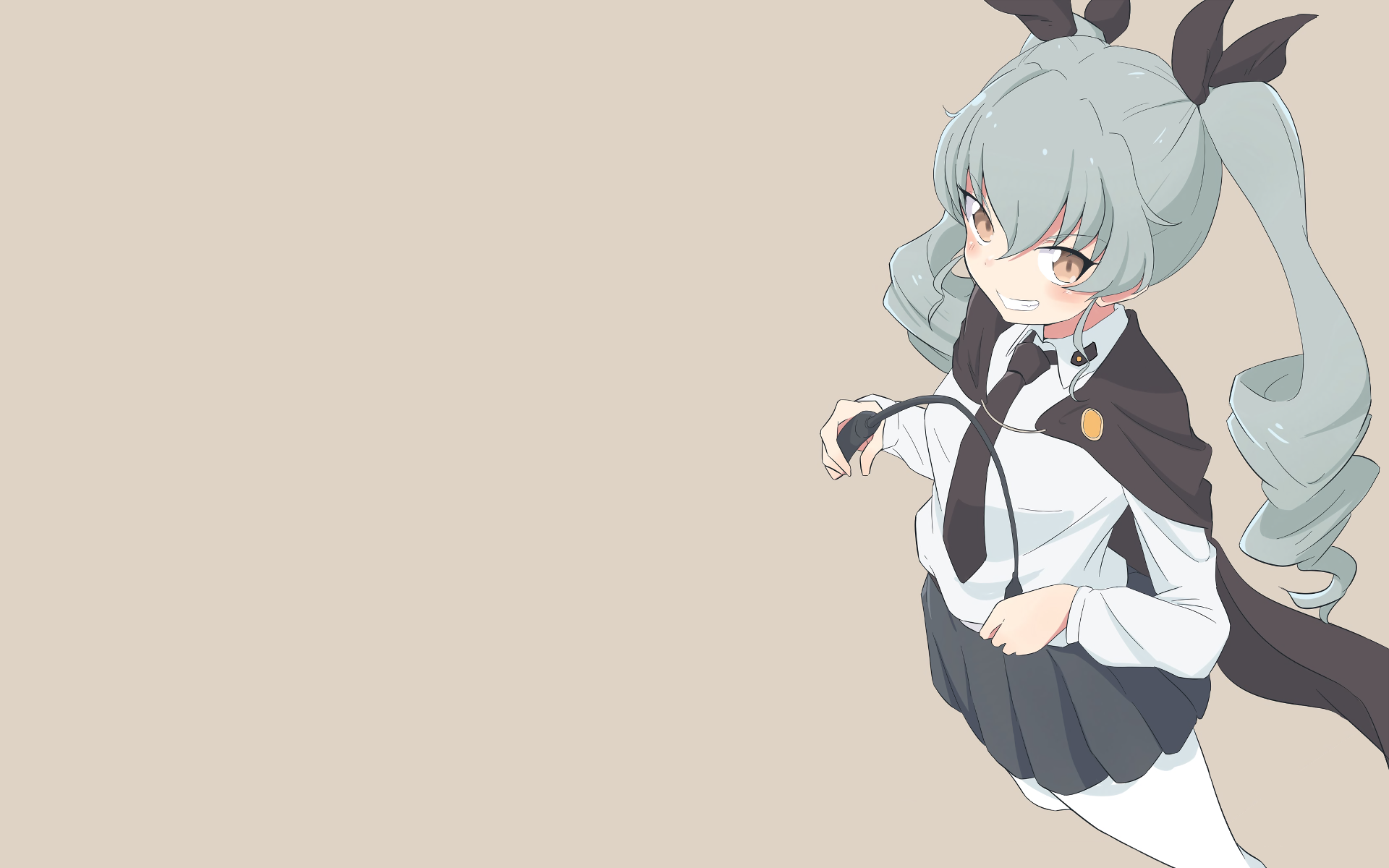 Download Anchovy (Girls Und Panzer) Anime Girls Und Panzer HD Wallpaper