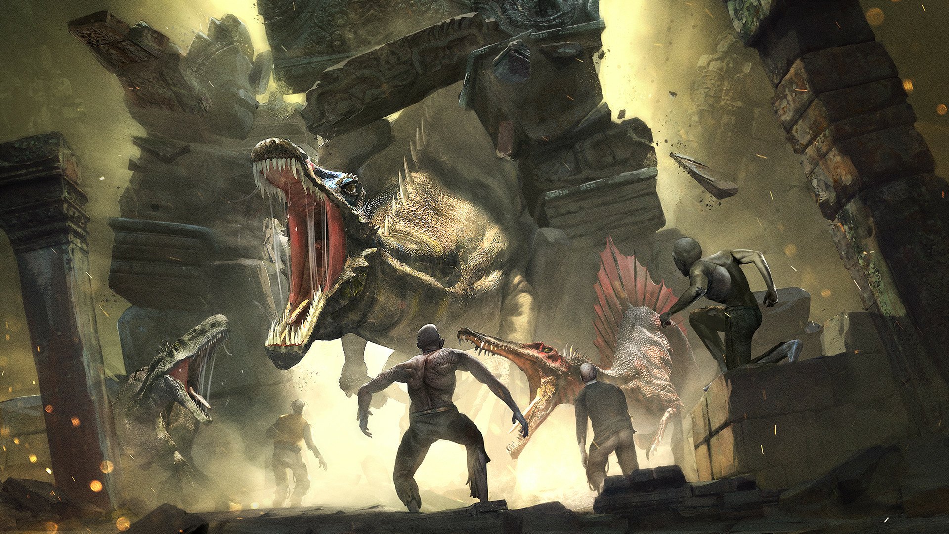 Animal Dinosaur HD Wallpaper by Wacław Wysocki