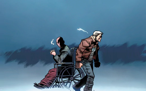 Charles Xavier Comic Old Man Logan HD Desktop Wallpaper | Background Image