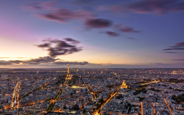Man Made Paris Cities France City Cityscape Eiffel Tower Horizon Sky Building HD Wallpaper | Background Image