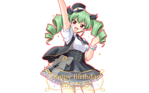 Anchovy (Girls und Panzer) Anime Girls und Panzer HD Desktop Wallpaper | Background Image