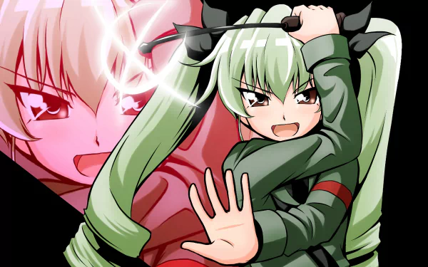 Anchovy (Girls und Panzer) Anime Girls und Panzer HD Desktop Wallpaper | Background Image